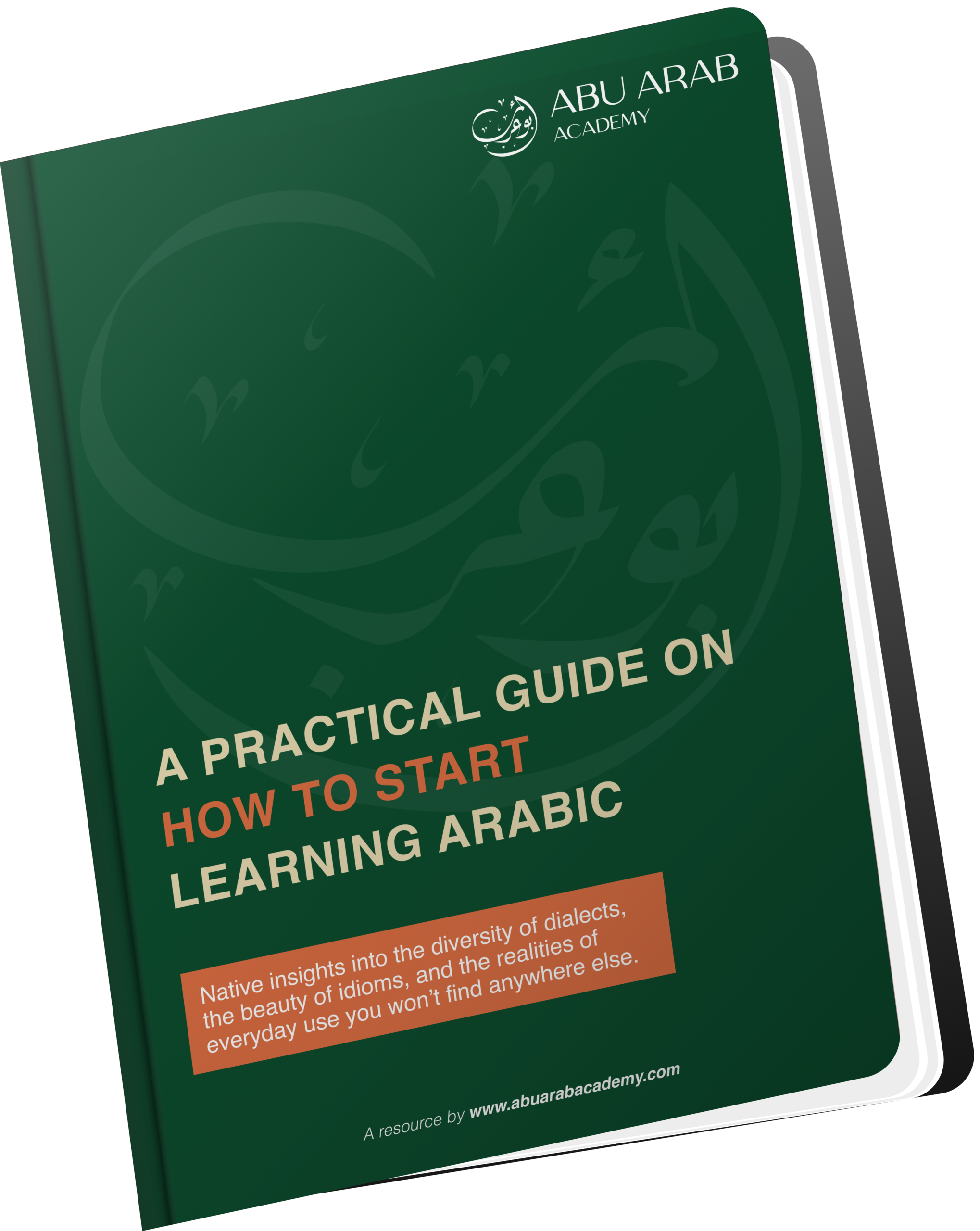 How to start learning Arabic